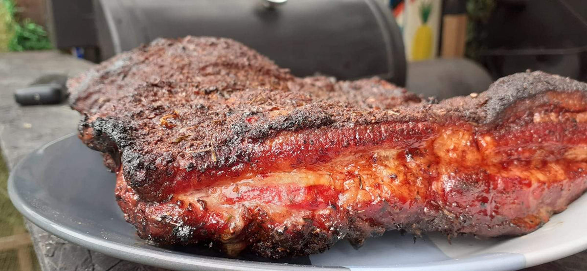 Boston Beech Jerked Pork Belly
&ndash; FireFly Barbecue