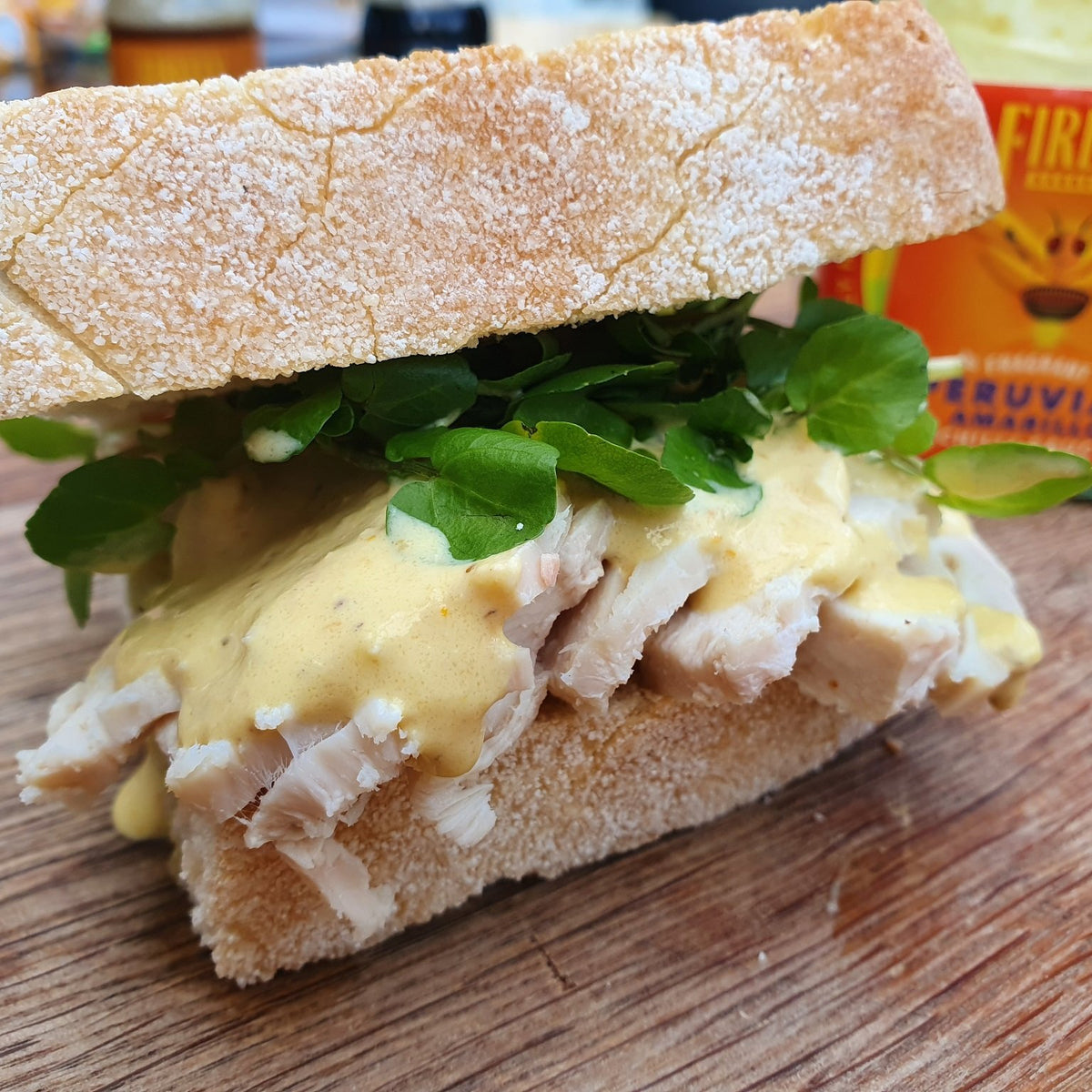 Turkey Sandwich with Amarillo Sauce
&ndash; FireFly Barbecue