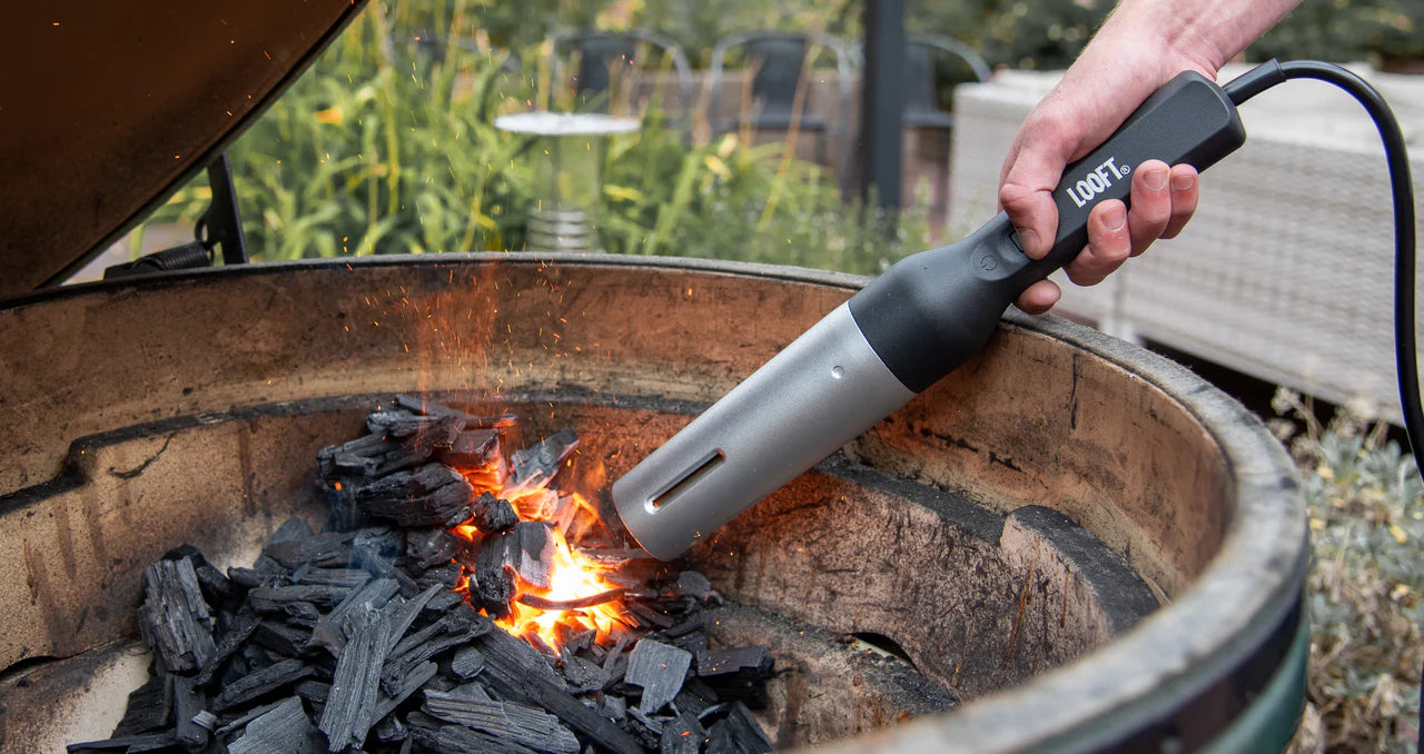 Looflighter Elektrische Barbecue Aansteker – Snel, Veilig & Zonder Chemicaliën