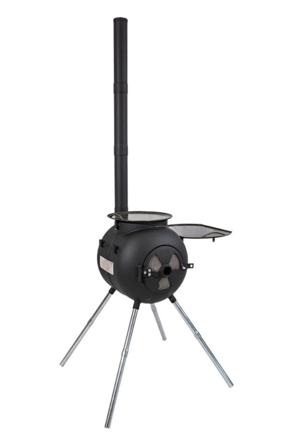 Ozpig Series 2 Portable Wood Fired BBQ Stove - camp cooking, camp fire, camp fire cooking. Ozpig by FireFly Barbecue