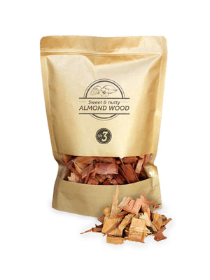 Smokey Olive Wood Nº3, 1.7L Almond Wood Smoking Chips - almond, bbq chips, bbq wood. Smokey Olive Wood by FireFly Barbecue