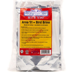 Sucklebusters ‘Area 51’ Bird Brine Kit for Turkey - area 51, brine, sucklebusters. Sucklebusters by FireFly Barbecue