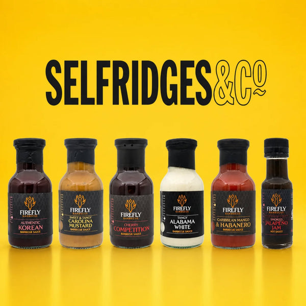We’re super excited to share that 6 Firefly sauces have just launched at Selfridges food