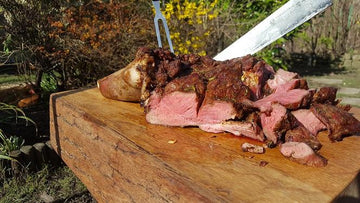 BBQ Cabrito - Leg of Kid Goat - FireFly Barbecue