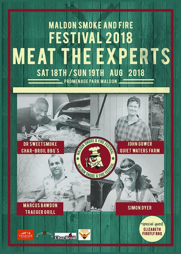 Meat the Experts - Maldon Smoke and Fire Festival - FireFly Barbecue