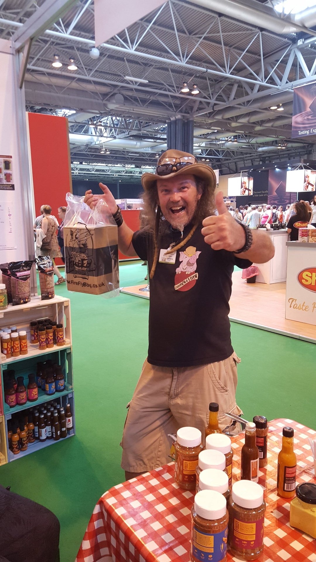 Simon Dyer BBQ ITV Champ FireFly Barbecue