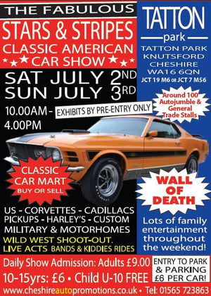Tatton Park Stars and Strips American Car Show - FireFly Barbecue
