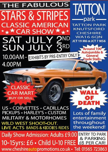 Tatton Park Stars and Strips American Car Show - FireFly Barbecue