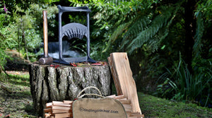 Safe and Easy Kindling Wood Splitter