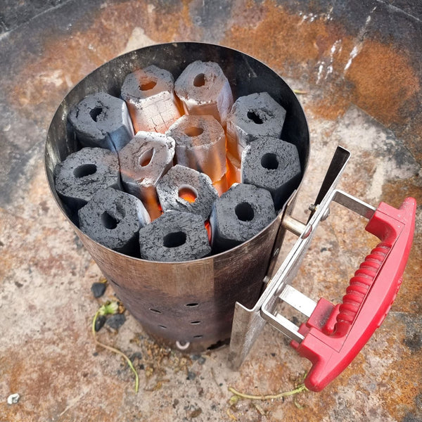 Charcoal Chimney Starter - FireFly Barbecue