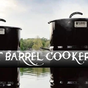 Premium Pit Barrel Cookers by the lake for ultimate outdoor grilling