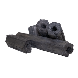 Sumi Bincho Charcoal (10kg Box) premium briquettes displayed on white background, ideal for barbecue and kitchen appliance accessories.