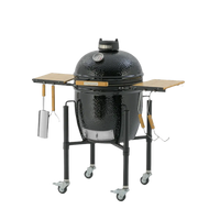 Closed Monolith ONE Kamado Grill with cart