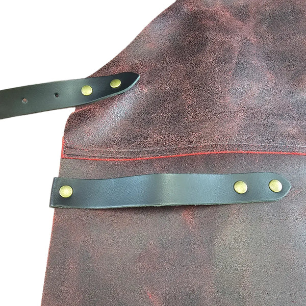 Stalwart Crafts Premium Leather BBQ Apron - Jack the Ripper
