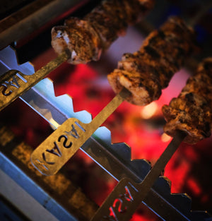 Kasai Konro Skewer Rack & Skewers