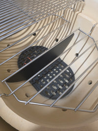 Grill accessories including grilling rack and tools
