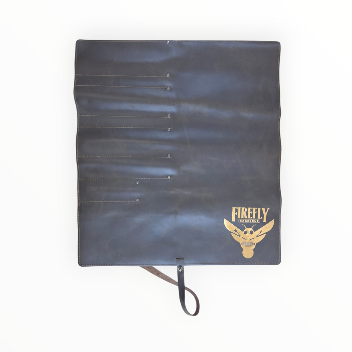 Premium Leather Knife Roll by Stalwart Crafts