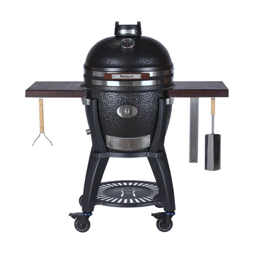 Monolith Avantgarde high-end outdoor grill with lid open