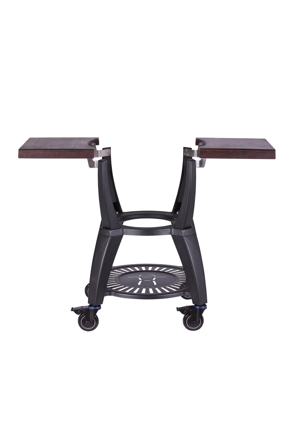Avantgarde LeChef grill upgrade with side tables on outdoor grill cart