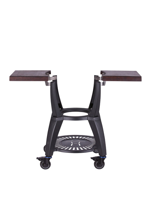 Avantgarde LeChef grill upgrade with side tables on outdoor grill cart