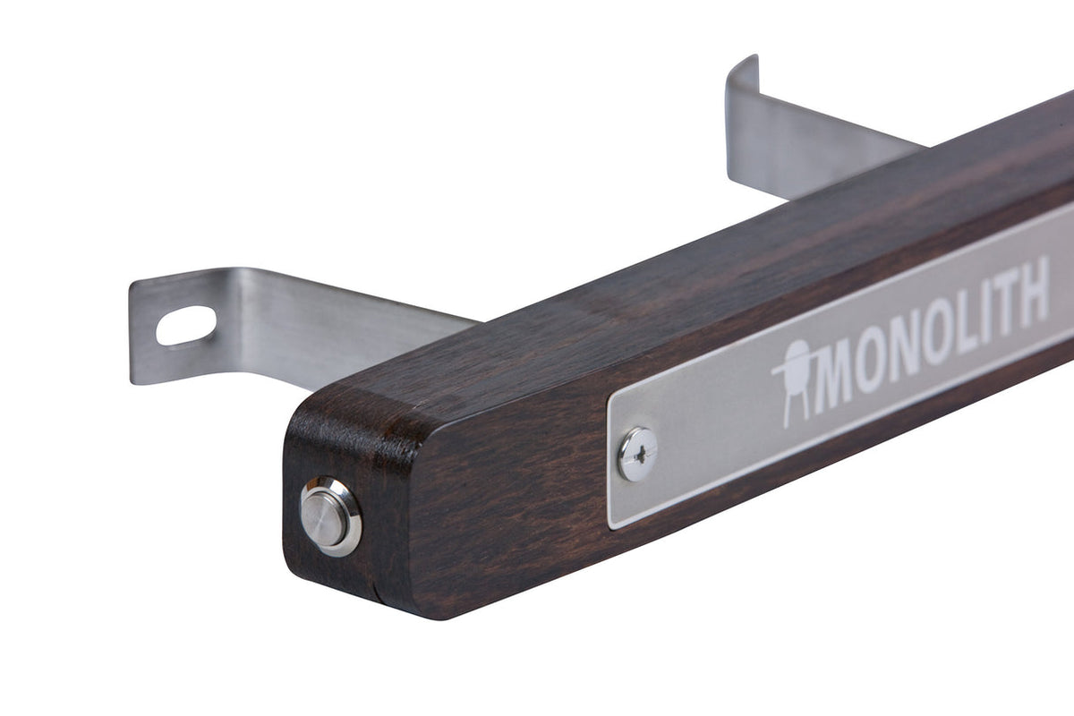 Wooden handle with LED grill light for Monolith Avantgarde