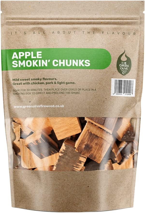Applewood BBQ Smoking Chunks 5L