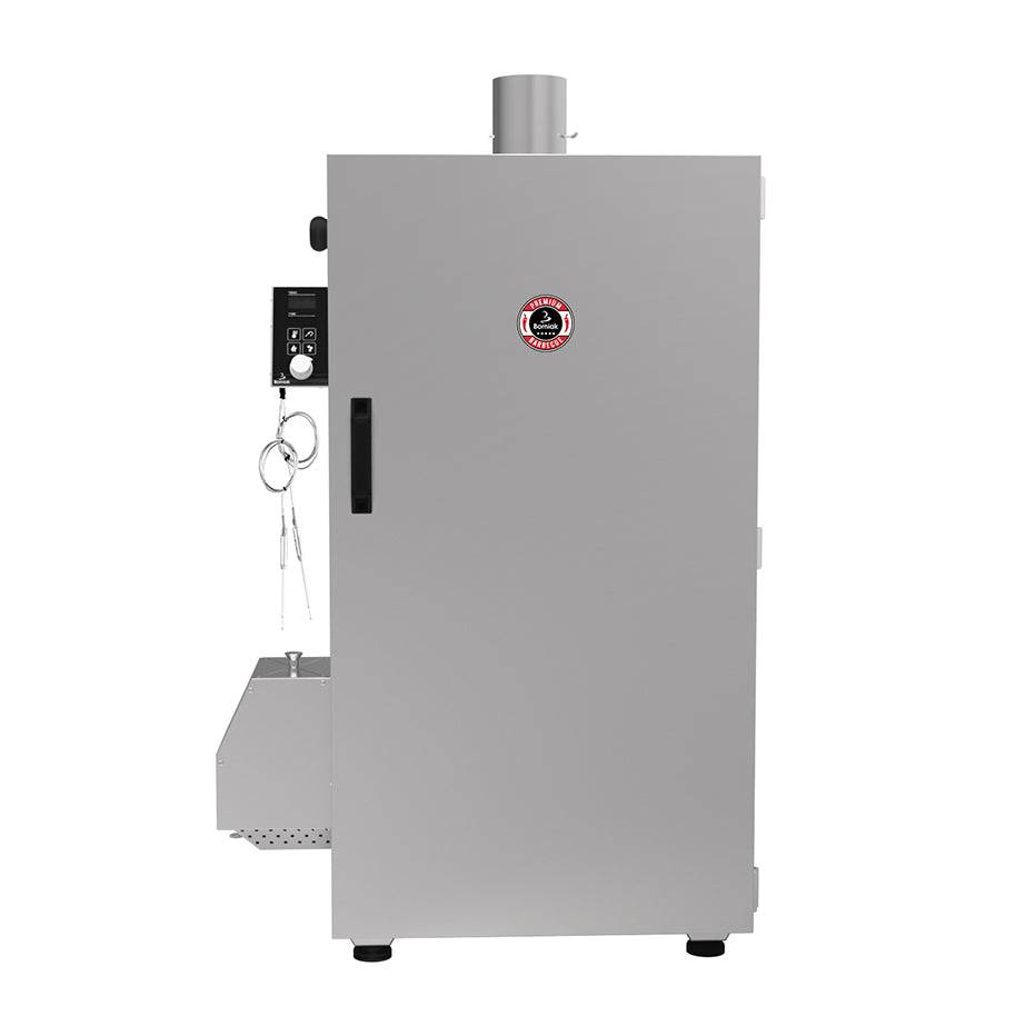 Stainless steel Borniak smoker with digital control panel