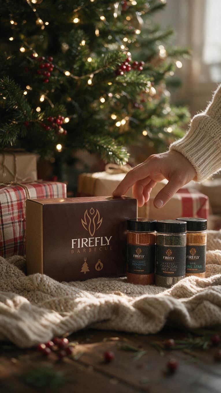 BBQ Christmas 3 Rubs Gift Box