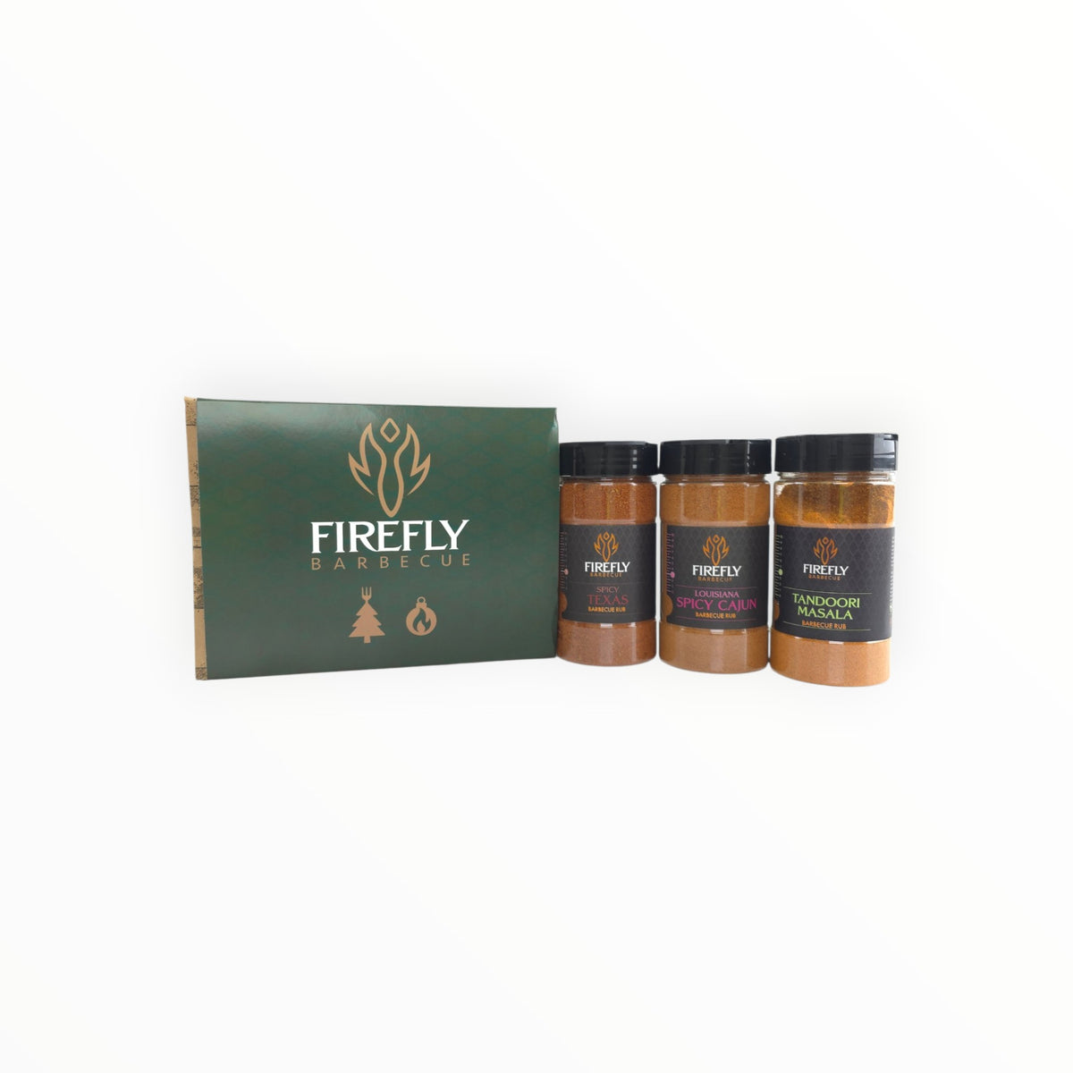 BBQ Christmas 3 Rubs Gift Box