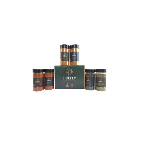 BBQ Christmas Six Pack Rub Gift Box - Classic