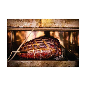 Hanging smoked fish in Borniak Food Smoker