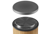 Exploded view of the HORL 3 Oak Sharpener showing detachable grinding disc.