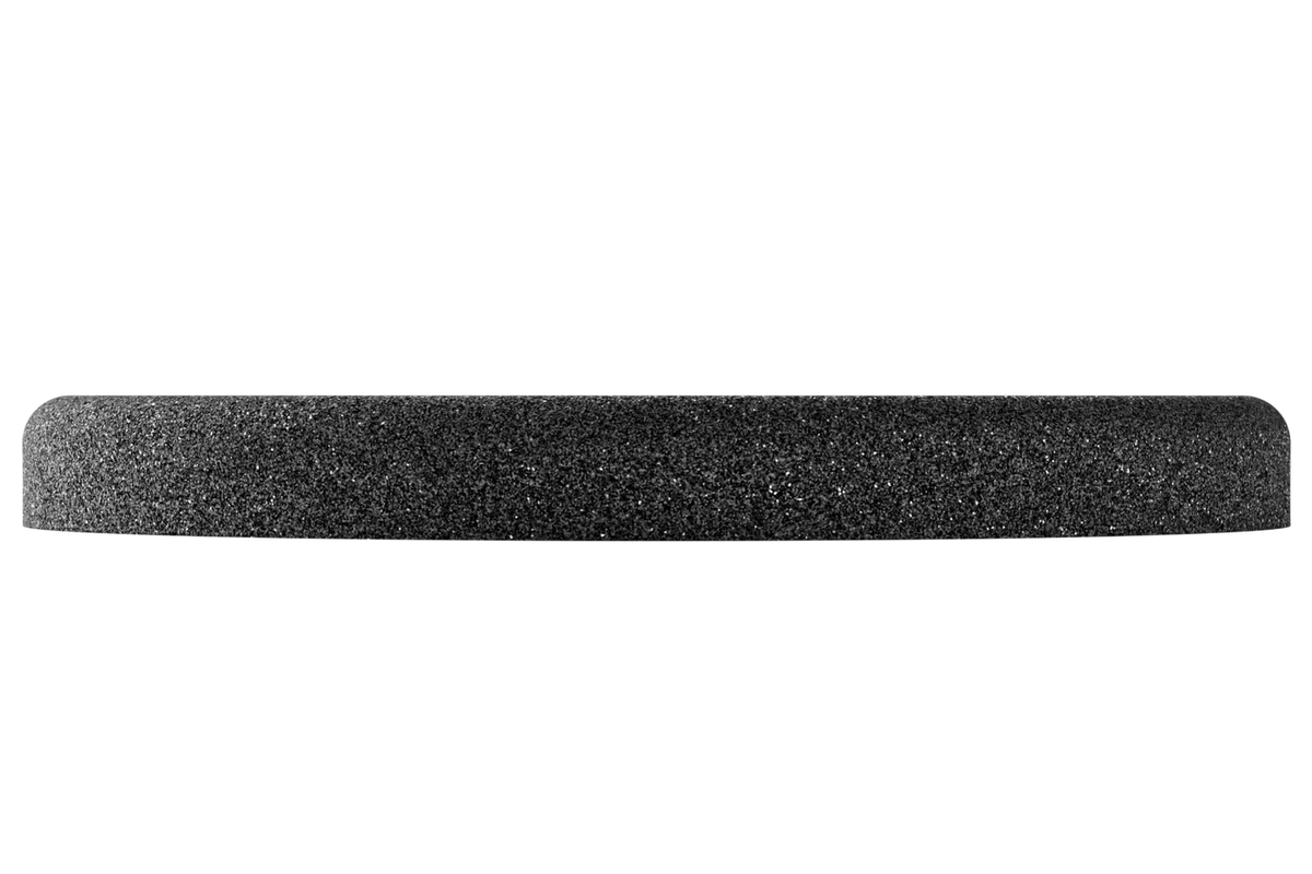 Bottom view of Horl 3 Diamond Coarse sharpening stone with textured surface