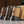 Horl Dock knife sharpener with wooden accents on kitchen countertop
