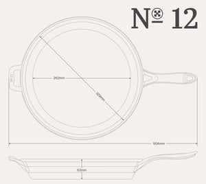 Hornbeam №12 Skillet