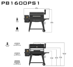 Pit Boss Pro Series 1600 Wood Pellet Grill