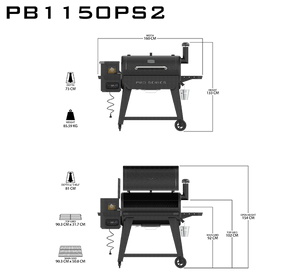Pit Boss Pro Series 1150 Wood Pellet Grill