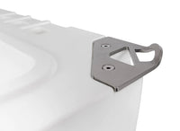 Stainless steel locking plate with bottle opener for cool box