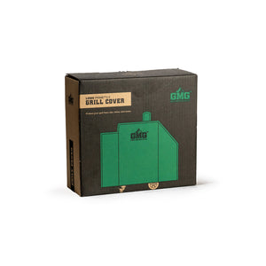 GMG Ledge Prime 2.0 grill cover packaging box