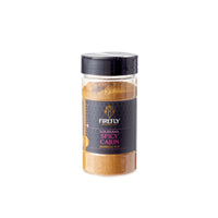 Firefly Barbecue Louisiana Spicy Cajun BBQ Rub in a clear spice jar, part of the BBQ Spicy Legend gift pack with zesty Southern flavor.