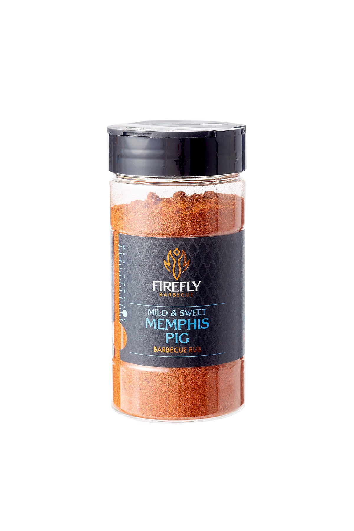 Firefly Barbecue Mild & Sweet Memphis Pig Rub from the Ultimate BBQ Pack, designed for a gentle, sweet barbecue flavor profile.