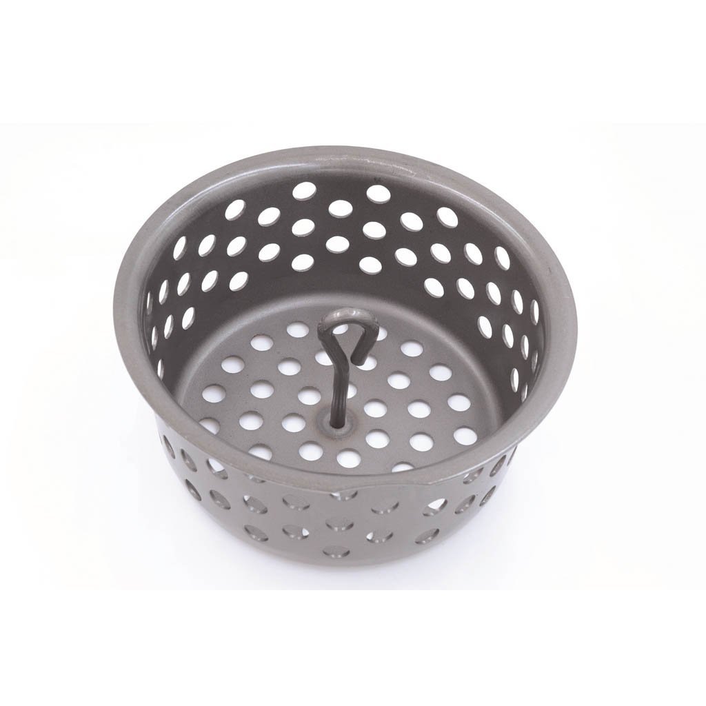 Metal basket for grilling or smoking