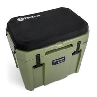 Petromax seat cushion for cool box, black, outdoor camping accessory