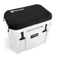 Petromax seat cushion for cool box on white background