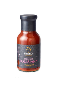 Firefly Barbecue Piquant Louisiana BBQ Sauce from the Ultimate BBQ Pack, crafted for spicy, Creole-style grilling experiences.