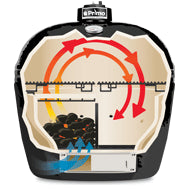 Primo Grills Cast Iron Charcoal Divider