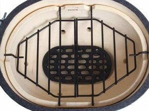 Primo Grill Ceramic Heat Deflector with drip pan