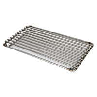 Outdoor grill replacement part stainless steel rack