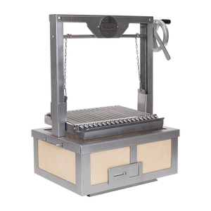 Kasai Konro Grill - Ultimate Asado Grill Top featuring adjustable height and heat control, ideal for precise outdoor cooking and grilling.