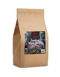 Big K Cherry Wood Smoking Chunks bag for outdoor grilling